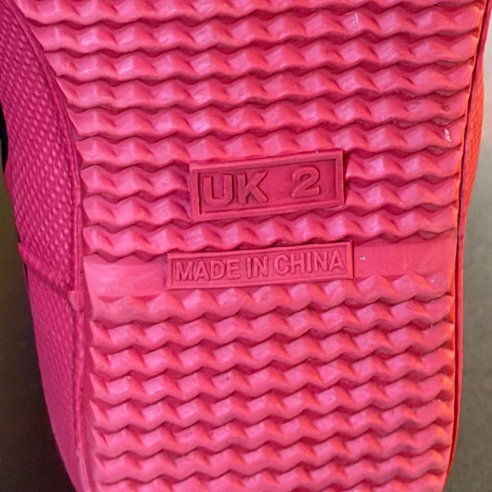 Hunter First Classic Rain Boots Kids Girls 4 Pink Leopard Hybrid Print Adventure